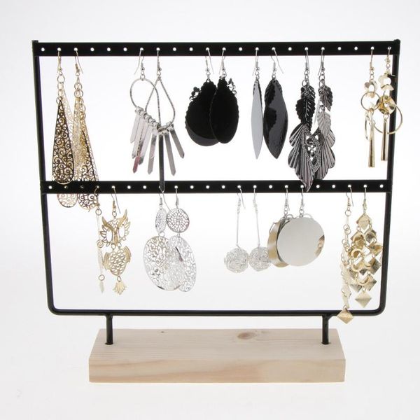 wood metal earrings storage holder jewelry display stand necklaces bracelets pendants wooden base jewellery rack #t2g boxes & bins
wood metal earrings storage holder jewelry display stand necklaces bracelets pendants wooden base jewellery rack #t2g boxes & bins