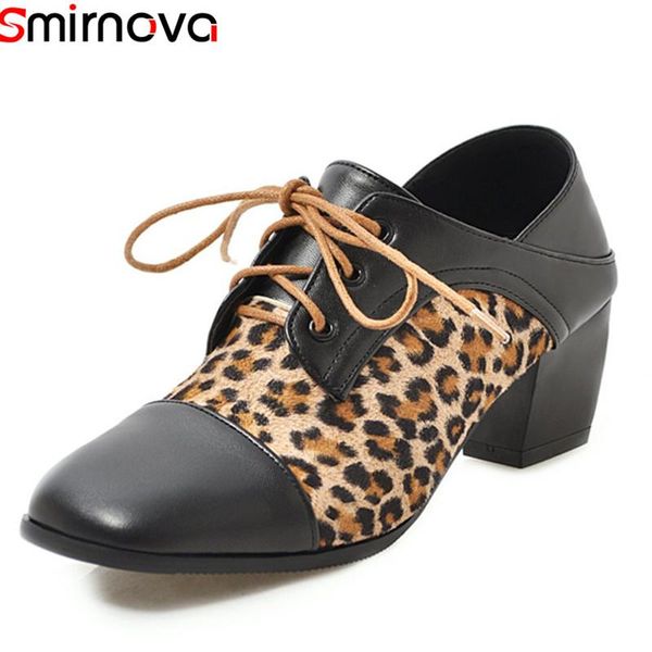 dress shoes smirnova 2021 arrive women pumps mixed color leopard spring summer single lace up square high heels woman, Black
dress shoes smirnova 2021 arrive women pumps mixed color leopard spring summer single lace up square high heels woman, Black