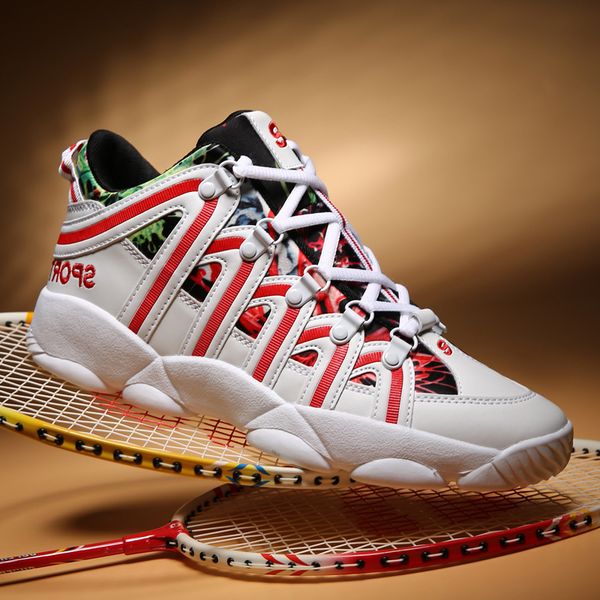 cross-border men womens trainer sport size running shoes high-men's four seasons casual sneakers white thick sole shoe couples code: 35, White;red
cross-border men womens trainer sport size running shoes high-men's four seasons casual sneakers white thick sole shoe couples code: 35, White;red