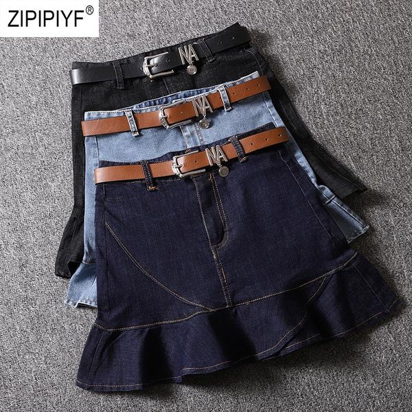 skirts simple design women solid color a-line zipper up short high waist denim skirt casual fishtail street style z369, Black
skirts simple design women solid color a-line zipper up short high waist denim skirt casual fishtail street style z369, Black