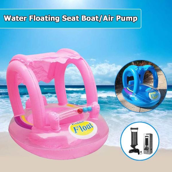 blue/pink children's inflatable sunshade swimming float row water floating seat boat summer beach toys floats & tubes
blue/pink children's inflatable sunshade swimming float row water floating seat boat summer beach toys floats & tubes