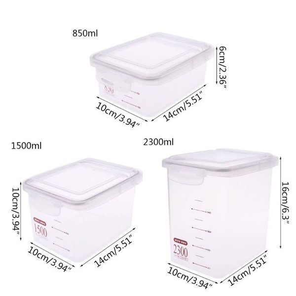 storage bottles & jars locking clear plastic kitchen cereal grain bean rice containers canister box 3 sizes drop
storage bottles & jars locking clear plastic kitchen cereal grain bean rice containers canister box 3 sizes drop
