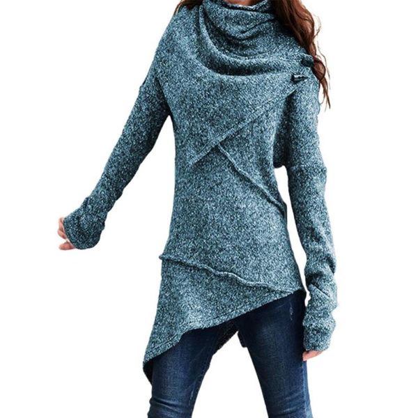 women's sweaters vintage women autumn winter turtleneck knitted sweater irregular hem slim jumper, White;black
women's sweaters vintage women autumn winter turtleneck knitted sweater irregular hem slim jumper, White;black