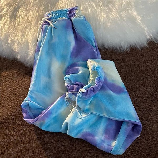 women's pants & capris personalized high street style gradient tie-dye ankle banded korean-style loose harajuku bf fried street., Black;white
women's pants & capris personalized high street style gradient tie-dye ankle banded korean-style loose harajuku bf fried street., Black;white
