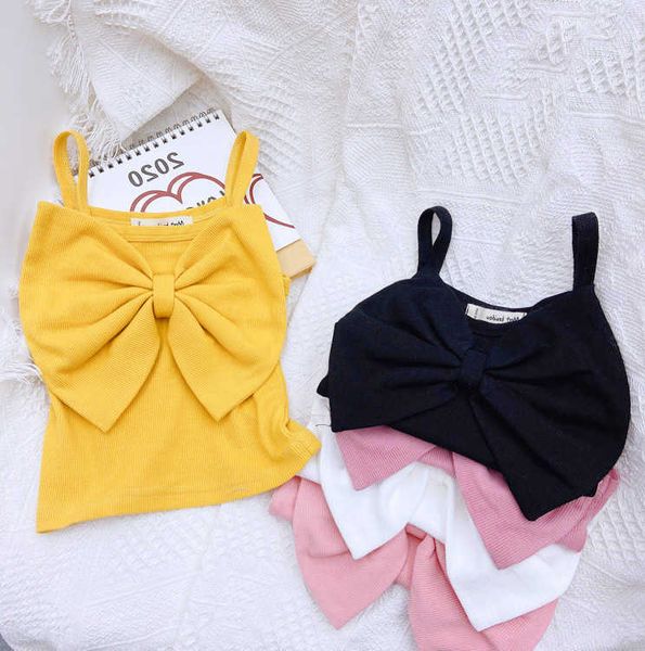 mihkalev candy color 2021 kids summet clothes bow baby girl sling tshirt and 2 3 4year children underwaist tee clothing y0914, Blue
mihkalev candy color 2021 kids summet clothes bow baby girl sling tshirt and 2 3 4year children underwaist tee clothing y0914, Blue