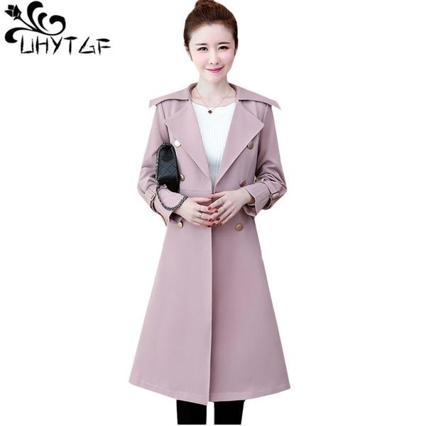 women's trench coats uhytgf coat for women fashion double-breasted spring autumn female loose 4xl plus size long windbreaker 1113, Tan;black
women's trench coats uhytgf coat for women fashion double-breasted spring autumn female loose 4xl plus size long windbreaker 1113, Tan;black