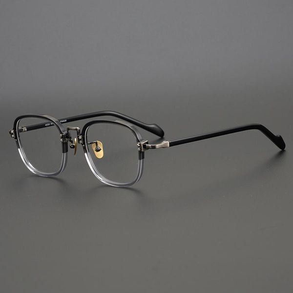 vintage acetate glasses frame men square retro eyewear myopia prescription optical male women eyeglasses fashion sunglasses fra frames, Black
vintage acetate glasses frame men square retro eyewear myopia prescription optical male women eyeglasses fashion sunglasses fra frames, Black