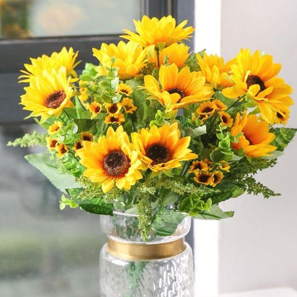 artificial sunflowers silk flowers bouquet wedding party decor bridal home garden x4j7 decorative & wreaths
artificial sunflowers silk flowers bouquet wedding party decor bridal home garden x4j7 decorative & wreaths