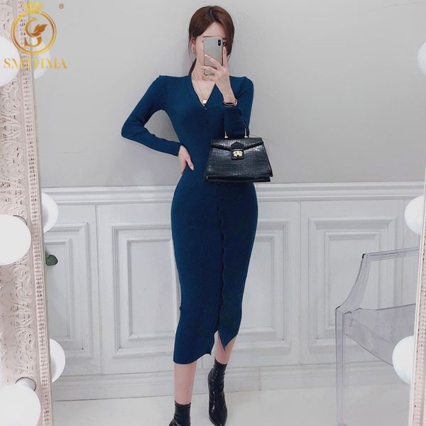 runway autumn and winter knitting long dress women splice single-breasted full sleeve sweater vestido da festa 210520, Black;gray
runway autumn and winter knitting long dress women splice single-breasted full sleeve sweater vestido da festa 210520, Black;gray