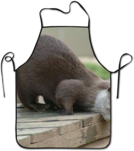 aprons cute otter for women and men, kitchen chef apron,adjustable bib apron cooking, serving - 20.4 x 28.3 
aprons cute otter for women and men, kitchen chef apron,adjustable bib apron cooking, serving - 20.4 x 28.3