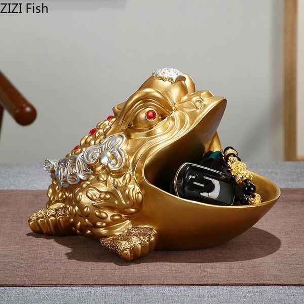 decorative objects & figurines creative golden toad sculpture storage decoration resin animal statue key small crafts living room furnishing
decorative objects & figurines creative golden toad sculpture storage decoration resin animal statue key small crafts living room furnishing