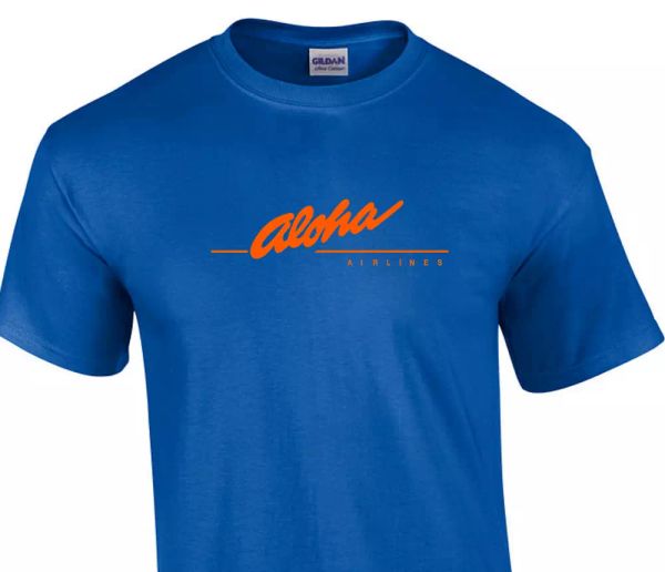 aloha airlines red vintage logo shirt hawaiian airline royal blue t-shirt, White;black
aloha airlines red vintage logo shirt hawaiian airline royal blue t-shirt, White;black