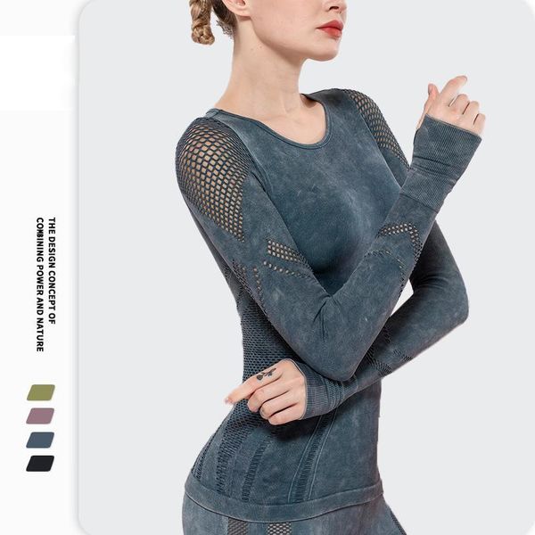 yoga outfit mesh breathable washable training warm-up jogging long sleeve tight quick-drying fitness t-shirt
yoga outfit mesh breathable washable training warm-up jogging long sleeve tight quick-drying fitness t-shirt