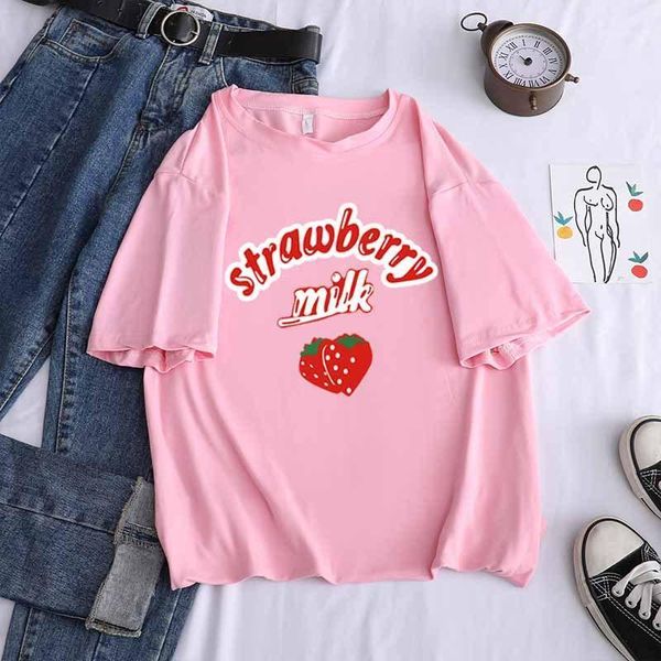 strawberry print men women short-sleeved plus size loose couple half-sleeved casual fashion personalize t-shirt women's, White
strawberry print men women short-sleeved plus size loose couple half-sleeved casual fashion personalize t-shirt women's, White