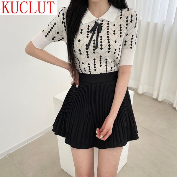 korean chic french niche loose thin versatile geometric contrast pattern short sleeve t-shirt skirts, Black
korean chic french niche loose thin versatile geometric contrast pattern short sleeve t-shirt skirts, Black