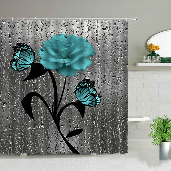 colorful rose printing shower curtain butterfly flower bathroom curtains waterproof fabric home decor background wall covering
colorful rose printing shower curtain butterfly flower bathroom curtains waterproof fabric home decor background wall covering