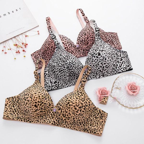 bustiers & corsets women leopard-print underwear no rims ultrathin bra lady comfortable brassiere intimates wire bralette summer, Black;white
bustiers & corsets women leopard-print underwear no rims ultrathin bra lady comfortable brassiere intimates wire bralette summer, Black;white