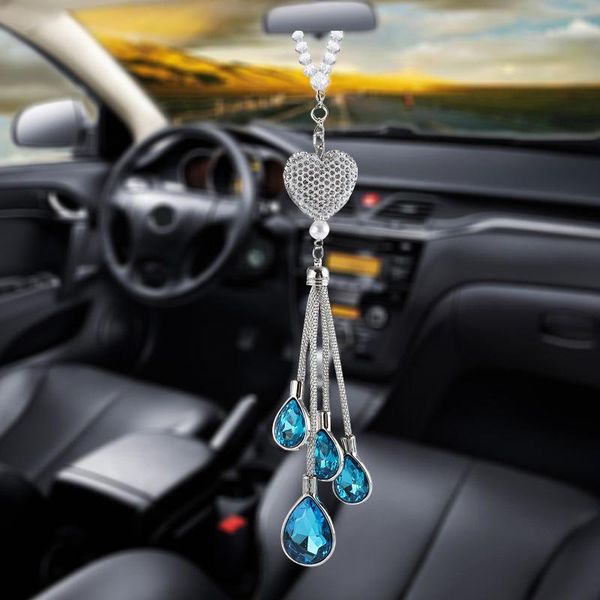 interior decorations fashion creative car rearview pendants heart-shaped rhinestone ornaments accessories decoration
interior decorations fashion creative car rearview pendants heart-shaped rhinestone ornaments accessories decoration