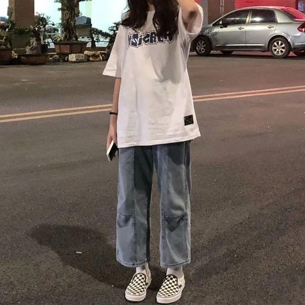 100% cotton white short sleeve t-shirt for women 2021 summer harajuku bf style printing casual half fashion women's
100% cotton white short sleeve t-shirt for women 2021 summer harajuku bf style printing casual half fashion women's