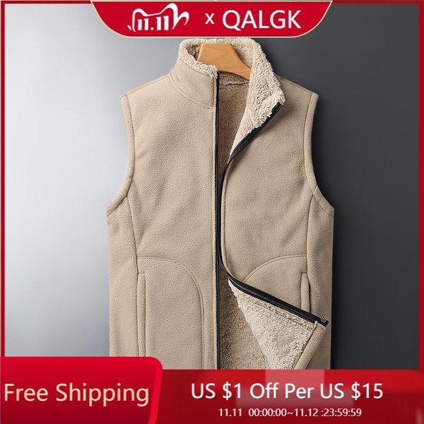 plus velvet vest men's winter cotton sports large size middle-aged and elderly dad casual thick warm clothes clothing vests, Black;white
plus velvet vest men's winter cotton sports large size middle-aged and elderly dad casual thick warm clothes clothing vests, Black;white