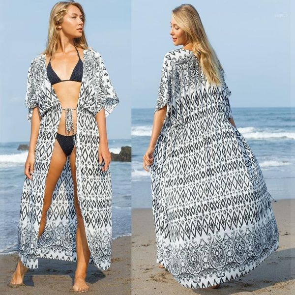 vocation bikini sunscreen shirt beachwear swimsuit beach female dress rayon plaid cover up women holiday cardigan long clothing women's, White;black
vocation bikini sunscreen shirt beachwear swimsuit beach female dress rayon plaid cover up women holiday cardigan long clothing women's, White;black