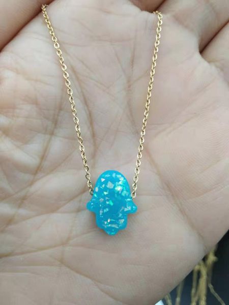 24pcs/lot hamsa hand fatima pendant necklace 45cm stainless steel gold chain necklace resin palm pendant 12mm*14mm, Silver
24pcs/lot hamsa hand fatima pendant necklace 45cm stainless steel gold chain necklace resin palm pendant 12mm*14mm, Silver