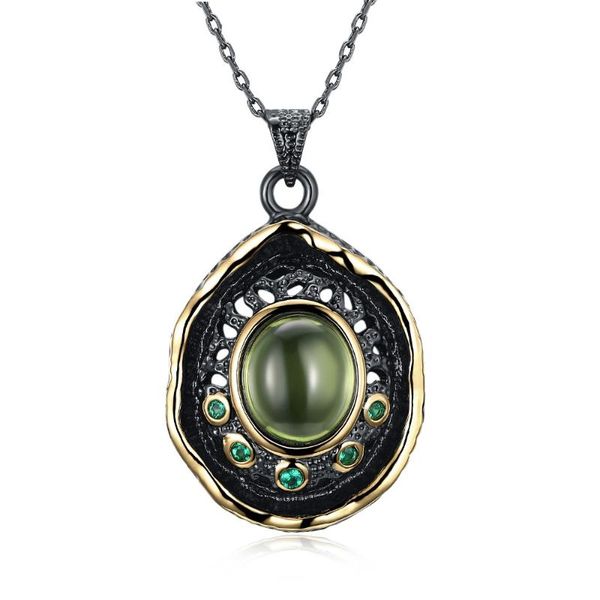 pendant necklaces arrivals black necklace for women round shape with green stone long chain skirt drop, Silver
pendant necklaces arrivals black necklace for women round shape with green stone long chain skirt drop, Silver