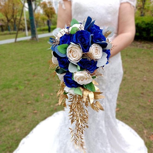 wedding flowers 2021 arrival whitney royal blue mix ivory white roses cascading bouquets gold leafs bouquet de mariage bleu et blanc
wedding flowers 2021 arrival whitney royal blue mix ivory white roses cascading bouquets gold leafs bouquet de mariage bleu et blanc