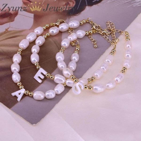 beaded, strands 5pcs, design natural freshwater pearl beads bracelets letter initial shell charms bracelet for women girl fashion jewelry, Black
beaded, strands 5pcs, design natural freshwater pearl beads bracelets letter initial shell charms bracelet for women girl fashion jewelry, Black