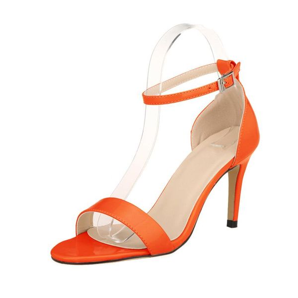 summer 8cm high heel open toe sweet fashion sandals large size women flock leather ankle strap shoes nlk-c0118 dress, Black
summer 8cm high heel open toe sweet fashion sandals large size women flock leather ankle strap shoes nlk-c0118 dress, Black