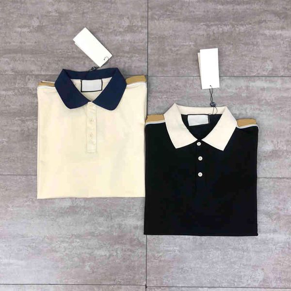 men printed t 21ss shirts reflection webbing clothes short sleeve mens tag letters polo black white, White;black
men printed t 21ss shirts reflection webbing clothes short sleeve mens tag letters polo black white, White;black