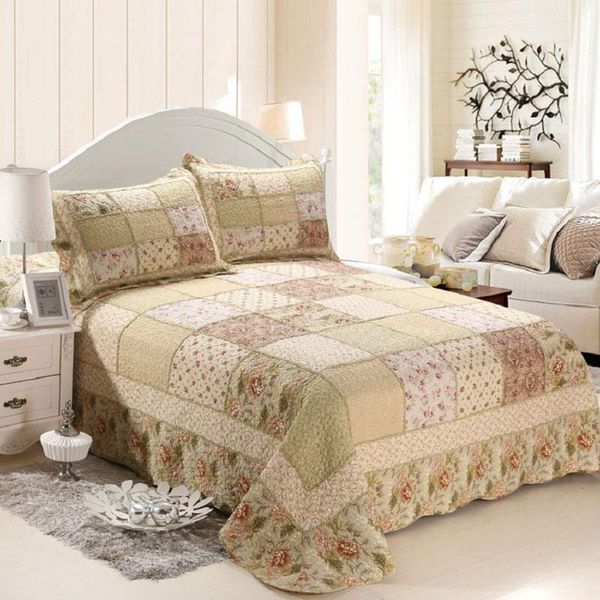comforters & sets pastoral bedspread on the bed quilt set 3pcs/4pcs cotton quilted blanket for cover pillowcase queen size patchwork coverle
comforters & sets pastoral bedspread on the bed quilt set 3pcs/4pcs cotton quilted blanket for cover pillowcase queen size patchwork coverle