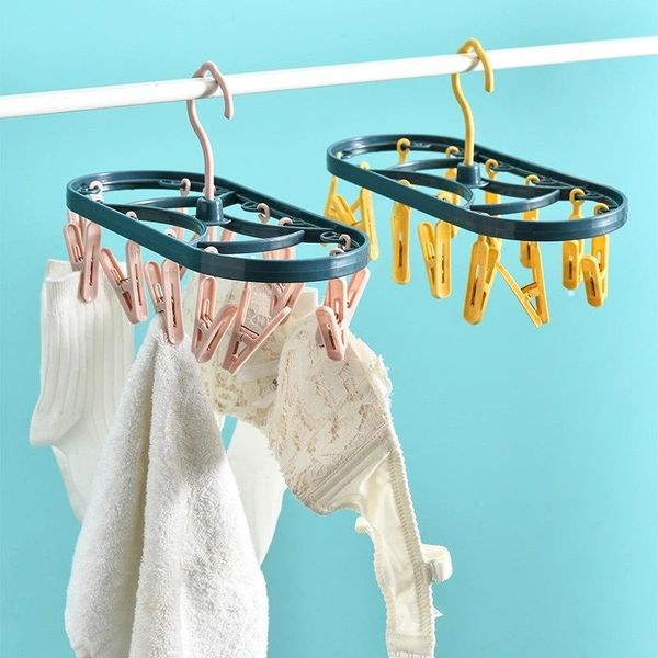 hangers & racks hanger 12 clips plastic multi-function drying storage sock clip windproof multi-clip baby socks rack clothes
hangers & racks hanger 12 clips plastic multi-function drying storage sock clip windproof multi-clip baby socks rack clothes