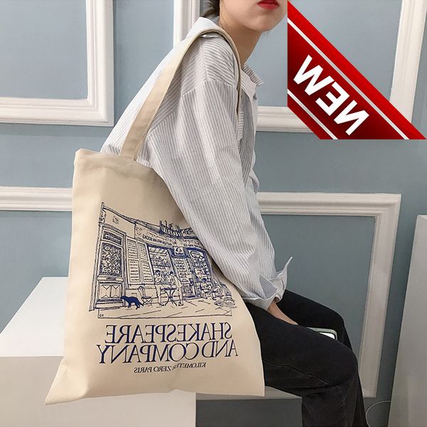 women canvas shoulder shakespeare print ladies shopping s cotton cloth fabric grocery handbags tote books bag for girls
women canvas shoulder shakespeare print ladies shopping s cotton cloth fabric grocery handbags tote books bag for girls