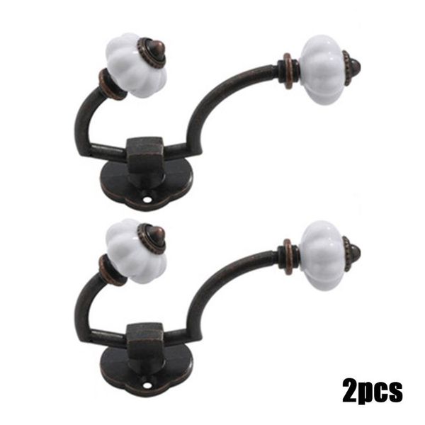 hooks & rails 2pcs antique wardrobe closet alloy double coat clothes wall hook hanger strong
hooks & rails 2pcs antique wardrobe closet alloy double coat clothes wall hook hanger strong