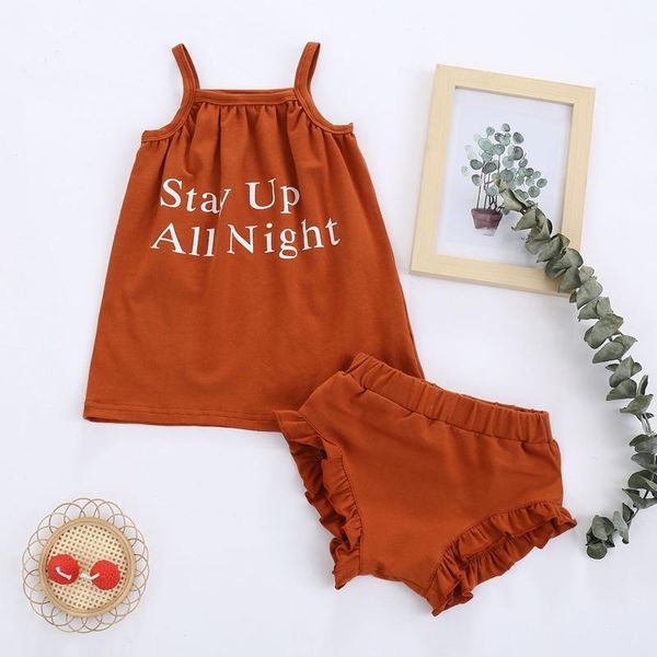 clothing sets born infant baby boys girls clothes sleeveless cotton soft letter printed fashion solid vest ruffle shorts outfits set, White
clothing sets born infant baby boys girls clothes sleeveless cotton soft letter printed fashion solid vest ruffle shorts outfits set, White