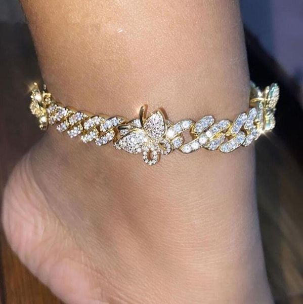 punk cuban link chain rhinestone anklet for women gold silver color butterfly crystal anklet bracelet on leg foot boho beach jewelry, Red;blue
punk cuban link chain rhinestone anklet for women gold silver color butterfly crystal anklet bracelet on leg foot boho beach jewelry, Red;blue
