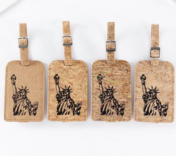 dhl200pcs bag parts brief wood grain leather stamping suitcase luggage tags name address holder identifier, Black
dhl200pcs bag parts brief wood grain leather stamping suitcase luggage tags name address holder identifier, Black