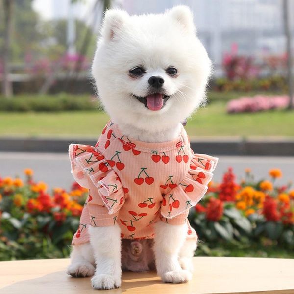 dog apparel cherry skirt pet clothes cute puppy dress fashion vest t-shirt summer small medium dogs bottoming shirt clothing
dog apparel cherry skirt pet clothes cute puppy dress fashion vest t-shirt summer small medium dogs bottoming shirt clothing