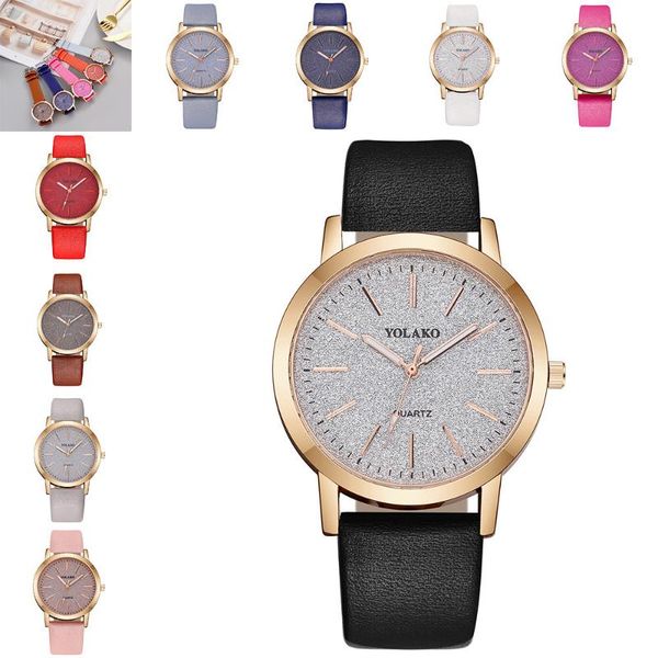 wristwatches production 2021 yolako ladies watches star leather strap analog quartz casual simple women bracelet, Slivery;brown
wristwatches production 2021 yolako ladies watches star leather strap analog quartz casual simple women bracelet, Slivery;brown