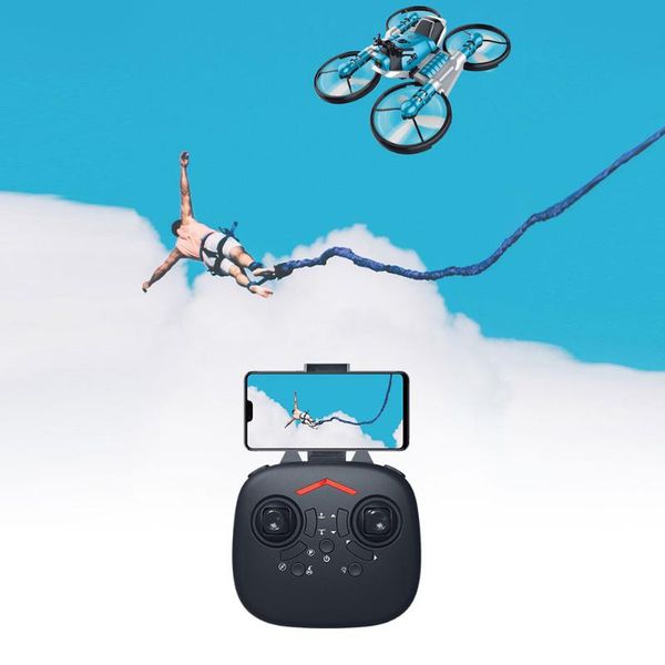 wifi fpv rc drone 2 in 1 foldable motorcycle helicopter with 0.3mp camera altitude hold quadcopter toy for kids gift drones
wifi fpv rc drone 2 in 1 foldable motorcycle helicopter with 0.3mp camera altitude hold quadcopter toy for kids gift drones