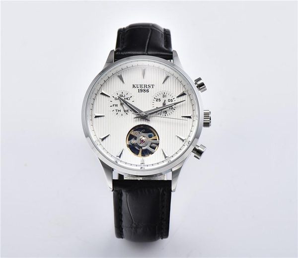 wristwatches 2021 mechanical fashion kr8006 leather men watch stainless steel waterproof sports chronograph quartzrelogio masculino, Slivery;brown
wristwatches 2021 mechanical fashion kr8006 leather men watch stainless steel waterproof sports chronograph quartzrelogio masculino, Slivery;brown