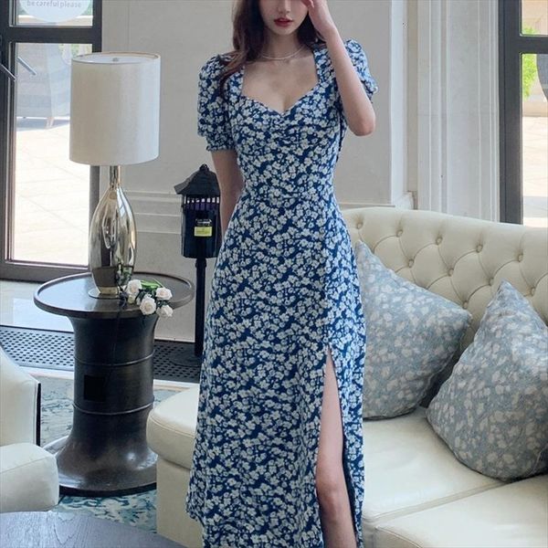 floral chiffon summer party womens dresses elegant french vintage retro office lady long midi side split spring short, Black;gray
floral chiffon summer party womens dresses elegant french vintage retro office lady long midi side split spring short, Black;gray