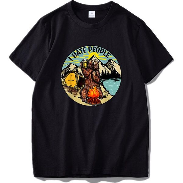 men's t-shirts i hate people camping bear t shirt retro hiking lovers summer tshirt eu size 100% cotton soft cool, White;black
men's t-shirts i hate people camping bear t shirt retro hiking lovers summer tshirt eu size 100% cotton soft cool, White;black