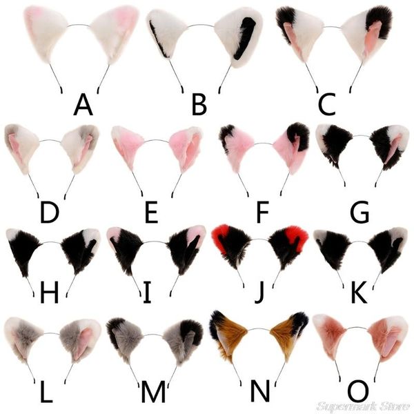 gradient color block faux fur animal headband plush kitten wolf ears hair hoop anime maid lolita cosplay party headpiece a13 21 clips & barr, Golden;silver
gradient color block faux fur animal headband plush kitten wolf ears hair hoop anime maid lolita cosplay party headpiece a13 21 clips & barr, Golden;silver