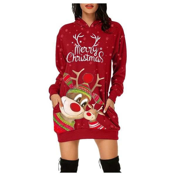 casual dresses christmas prints sweatshirts dress with pockets women merry pocket long sleeves hooded hoodies 40#, Black;gray
casual dresses christmas prints sweatshirts dress with pockets women merry pocket long sleeves hooded hoodies 40#, Black;gray