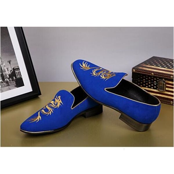 men luxury genuine moccasins toe sliding men's fashionable embroidered shoes, Black
men luxury genuine moccasins toe sliding men's fashionable embroidered shoes, Black
