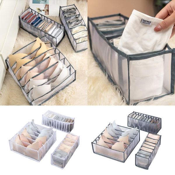 storage drawers 3pcs dormitory closet organizer for socks home separated underwear box 7 grids bra foldable drawer
storage drawers 3pcs dormitory closet organizer for socks home separated underwear box 7 grids bra foldable drawer