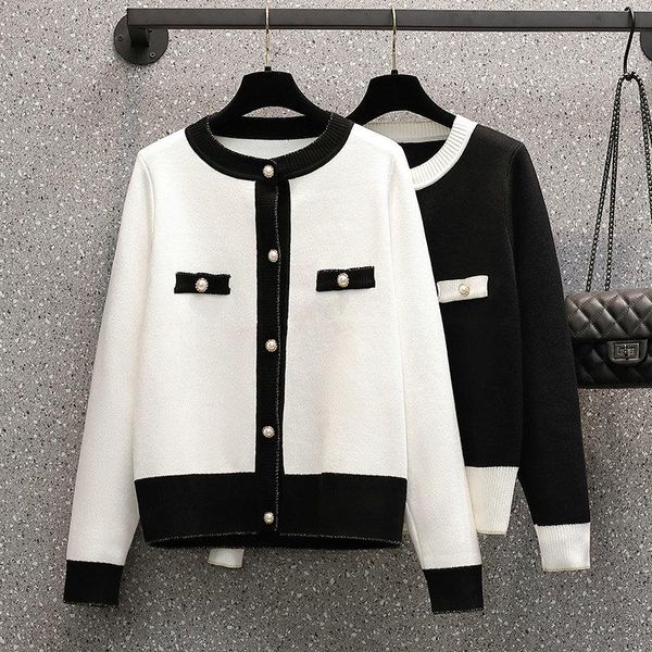 autumn winter women's oversize sweater black white vintage knitted cardigan women tweed jacket plus size clothing my1905 knits & tees
autumn winter women's oversize sweater black white vintage knitted cardigan women tweed jacket plus size clothing my1905 knits & tees