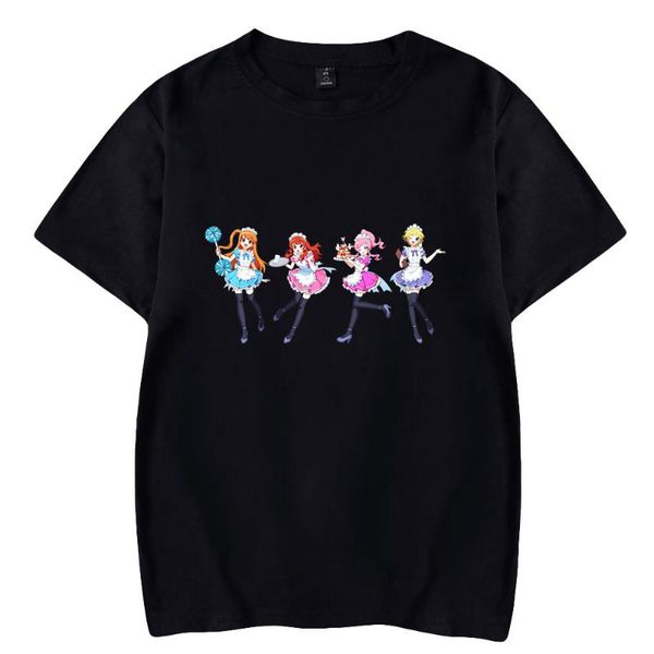 men's t-shirts idol time pripara print spring summer holiday street men/women casual kawaii ghip hop style streetwear t-shirt, White;black
men's t-shirts idol time pripara print spring summer holiday street men/women casual kawaii ghip hop style streetwear t-shirt, White;black